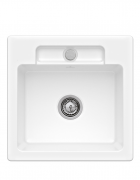 Мойка для кухни Villeroy & Boch Siluet 50 S Flat 49х49 см керамика white alpin 33451FR1