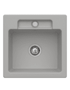 Мийка для кухні Villeroy & Boch Siluet 50 S Flat 49х49 см кераміка fossil 33451FKD