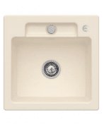 Мойка для кухни Villeroy & Boch Siluet 50 S Flat 49х49 см керамика ivory 33452FFU