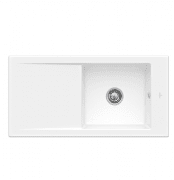 Мойка для кухни Villeroy & Boch Timeline 60 Flat 96,5х47,5 см керамика snow white 67901FKG