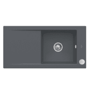 Мийка для кухні Villeroy & Boch Timeline 60 Flat 96,5х47,5 см кераміка graphite 67902Fi4
