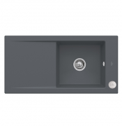 Мийка для кухні Villeroy & Boch Timeline 60 Flat 96,5х47,5 см кераміка graphite 67902Fi4