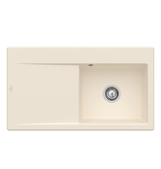 Мойка для кухни Villeroy & Boch Subway Style 50 Flat 88х49 см чаша справа керамика ivory 33511FFU