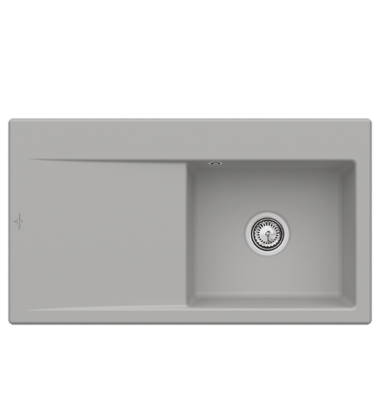 Мойка для кухни Villeroy & Boch Subway Style 50 Flat 88х49 см чаша справа керамика fossil 33511FKD