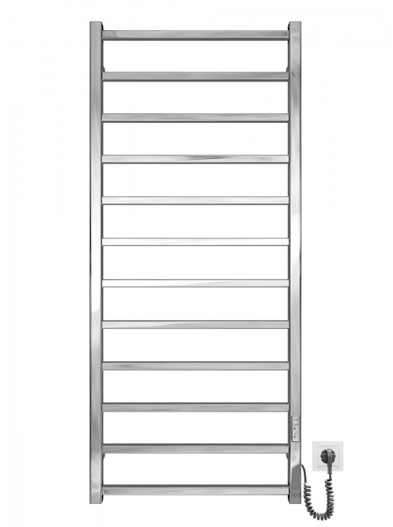 Электрический полотенцесушитель MARIO Токио-I 1200x500/80 TR K полированная сталь 4820111356744