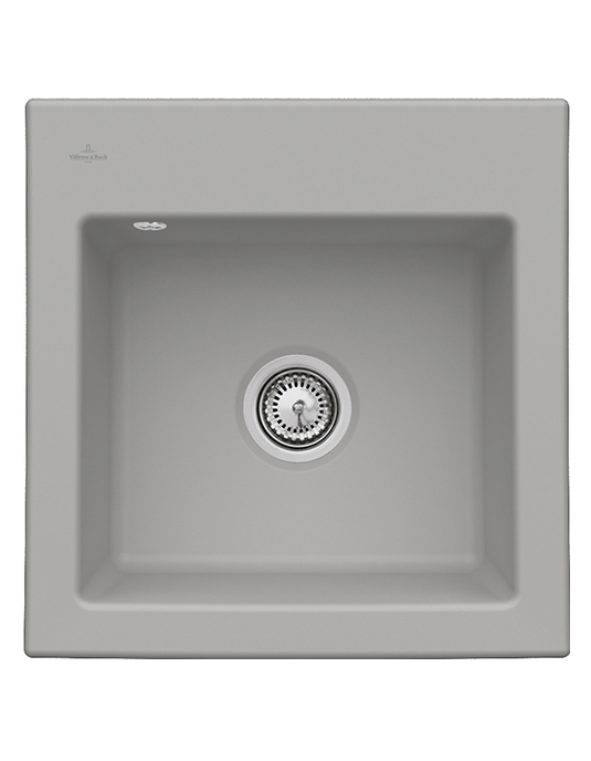 Мийка для кухні Villeroy & Boch Subway 50 S Flat 49х47,5 см кераміка fossil 33151FKD