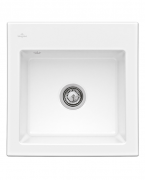 Мойка для кухни Villeroy & Boch Subway 50 S Flat 49х47,5 см керамика snow white 33151FKG