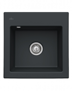 Мойка для кухни Villeroy & Boch Subway 50 S Flat 49х47,5 см керамика ebony 33151FS5