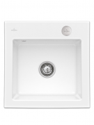 Мойка для кухни Villeroy & Boch Subway 50 S Flat 49х47,5 см керамика white alpin 33152FR1