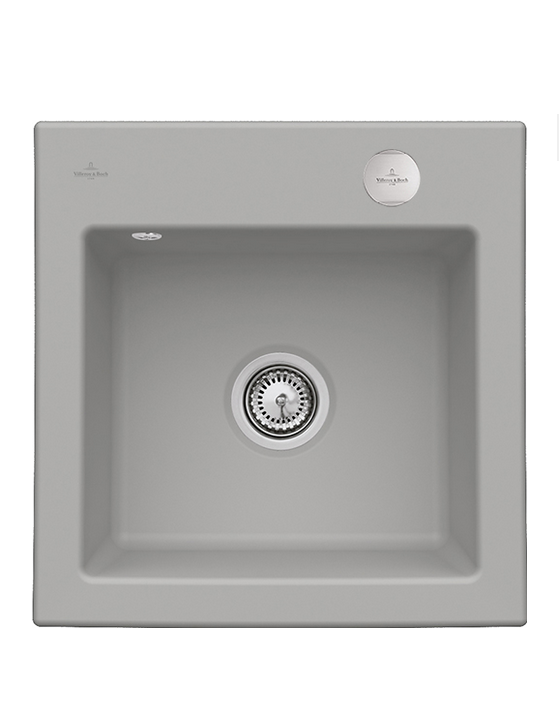 Мийка для кухні Villeroy & Boch Subway 50 S Flat 49х47,5 см кераміка fossil 33152FKD