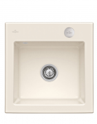 Мойка для кухни Villeroy & Boch Subway 50 S Flat 49х47,5 см керамика crema 33152FKR