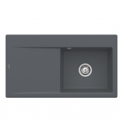 Мийка для кухні Villeroy & Boch Subway Style 50 Flat 88х49 см чаша справа кераміка graphite 33512Fi4