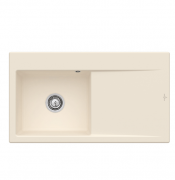 Мийка для кухні Villeroy & Boch Subway Style 50 Flat 88х49 см чаша зліва кераміка ivory 33521FFU