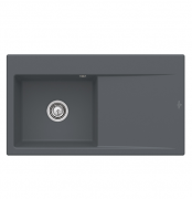 Мойка для кухни Villeroy & Boch Subway Style 50 Flat 88х49 см чаша слева керамика graphite 33521Fi4