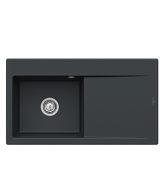 Мойка для кухни Villeroy & Boch Subway Style 50 Flat 88х49 см чаша слева керамика ebony 33521FS5