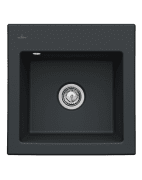 Мойка для кухни Villeroy & Boch Subway 50 S Flat 49х47,5 см керамика ebony 33151FS5
