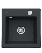 Мойка для кухни Villeroy & Boch Subway 50 S Flat 49х47,5 см керамика ebony 33152FS5