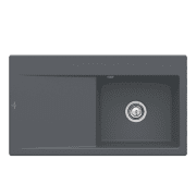 Мийка для кухні Villeroy & Boch Subway Style 50 Flat 88х49 см чаша справа кераміка graphite 33512Fi4
