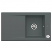 Мойка для кухни Villeroy & Boch Timeline 50 Flat 86,5х47,5 см керамика graphite 33072Fi4