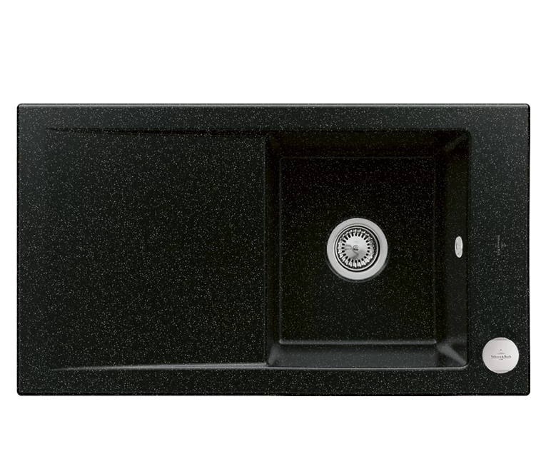 Мийка для кухні Villeroy & Boch Timeline 50 Flat 86,5х47,5 см кераміка chromit 33072FJ0