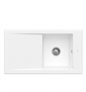 Мийка для кухні Villeroy & Boch Timeline 50 Flat 86,5х47,5 см кераміка white alpin 33071FR1