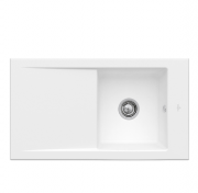 Мойка для кухни Villeroy & Boch Timeline 50 Flat 86,5х47,5 см керамика stone white 33071FRW