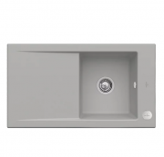 Мийка для кухні Villeroy & Boch Timeline 50 Flat 86,5х47,5 см кераміка fossil 33072FKD