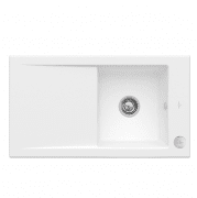 Мойка для кухни Villeroy & Boch Timeline 50 Flat 86,5х47,5 см керамика stone white 33072FRW