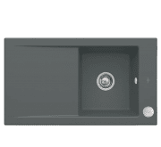 Мойка для кухни Villeroy & Boch Timeline 50 Flat 86,5х47,5 см керамика graphite 33072Fi4