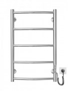 Электрический полотенцесушитель MARIO Классик HP-I 650х430/75 TR K полированная сталь 4820111356539