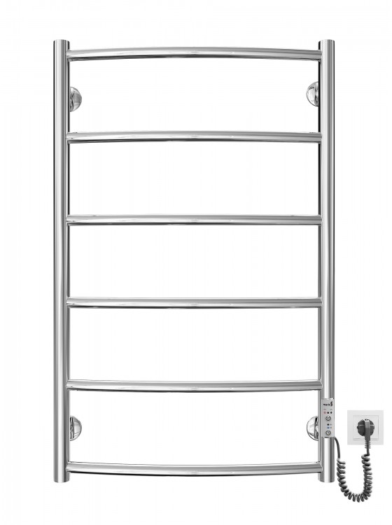 Электрический полотенцесушитель MARIO Классик HP-I 800х530/85 TR K полированная сталь 4820111356546