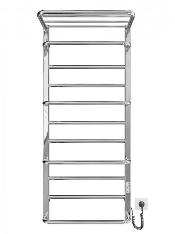 Электрический полотенцесушитель MARIO Люксор-I 1100x500/290 TR K полированная сталь 4820111356881