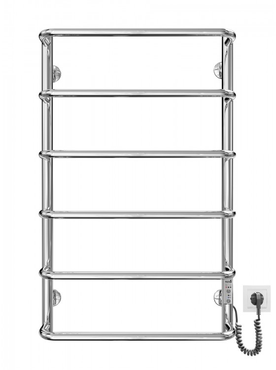 Электрический полотенцесушитель MARIO Стандарт HP-I 800х530/150 TR K полированная сталь 4820111356607