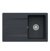 Мойка для кухни Villeroy & Boch Siluet 45 Flat 78х49 см керамика ebony 33341FS5