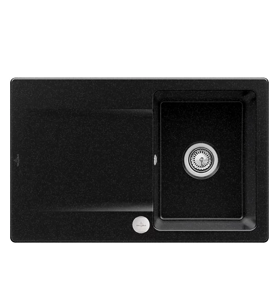 Мийка для кухні Villeroy & Boch Siluet 45 Flat 78х49 см кераміка chromit 33342FJ0