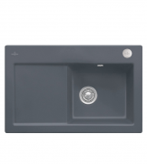 Мойка для кухни Villeroy & Boch Subway 45 Flat 74,5х47,5 см чаша справа керамика graphite 67142Fi4