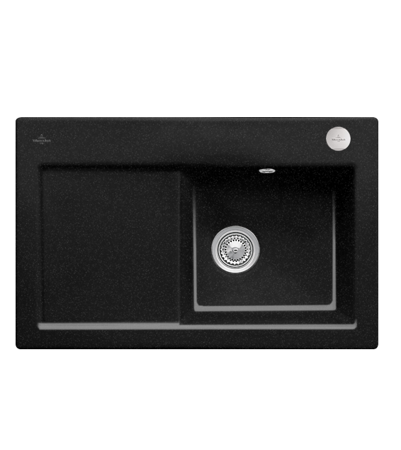 Мийка для кухні Villeroy & Boch Subway 45 Flat 74,5х47,5 см чаша справа кераміка chromit 67142FJ0