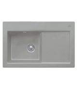 Мойка для кухни Villeroy & Boch Subway 45 Flat 74,5х47,5 см чаша слева керамика fossil 67721FKD