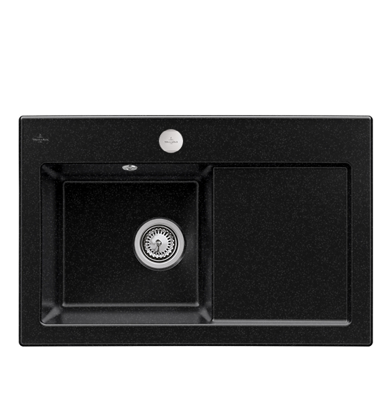 Мойка для кухни Villeroy & Boch Subway 45 Flat 74,5х47,5 см чаша слева керамика chromit 67722FJ0