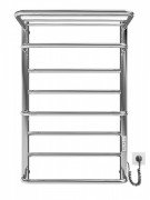 Электрический полотенцесушитель MARIO Люксор-I 800x500/290 TR K полированная сталь 4820111356874