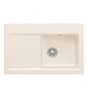 Мойка для кухни Villeroy & Boch Subway 45 Flat 74,5х47,5 см чаша справа керамика crema 67141FKR