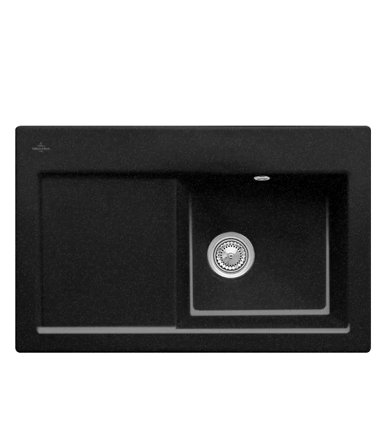 Мийка для кухні Villeroy & Boch Subway 45 Flat 74,5х47,5 см чаша справа кераміка chromit 67141FJ0