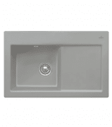 Мийка для кухні Villeroy & Boch Subway 45 Flat 74,5х47,5 см чаша зліва кераміка fossil 67721FKD