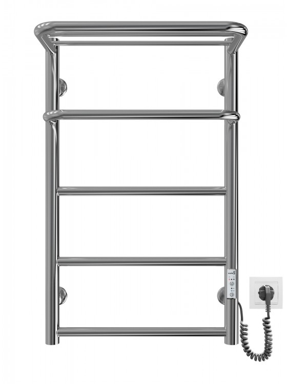 Електричний полотенцесушитель MARIO Hotel-І 650х430/240 TR K полірована сталь 4820111356652