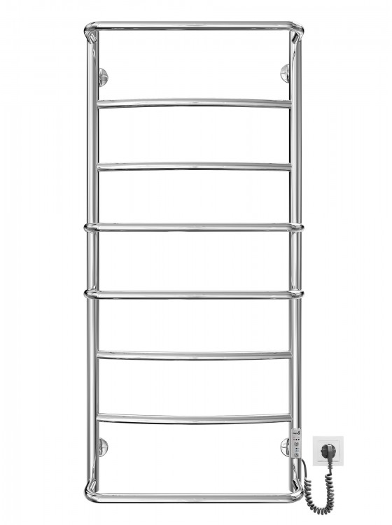 Электрический полотенцесушитель MARIO Люкс HP-I 1090х530/150 TR K полированная сталь 4820111356584