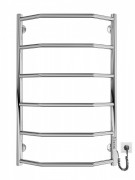 Электрический полотенцесушитель MARIO Трапеция НР-І 800х530/110 TR K полированная сталь 4820111356638