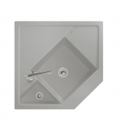 Мойка для кухни Villeroy & Boch Monumentum угловая 89,6х89,6 см керамика fossil 330301KD