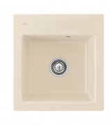 Мойка для кухни Villeroy & Boch Subway 45 XS Flat 44х47,5 см керамика ivory 67811FFU