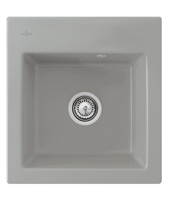 Мийка для кухні Villeroy & Boch Subway 45 XS Flat 44х47,5 см кераміка fossil 67811FKD