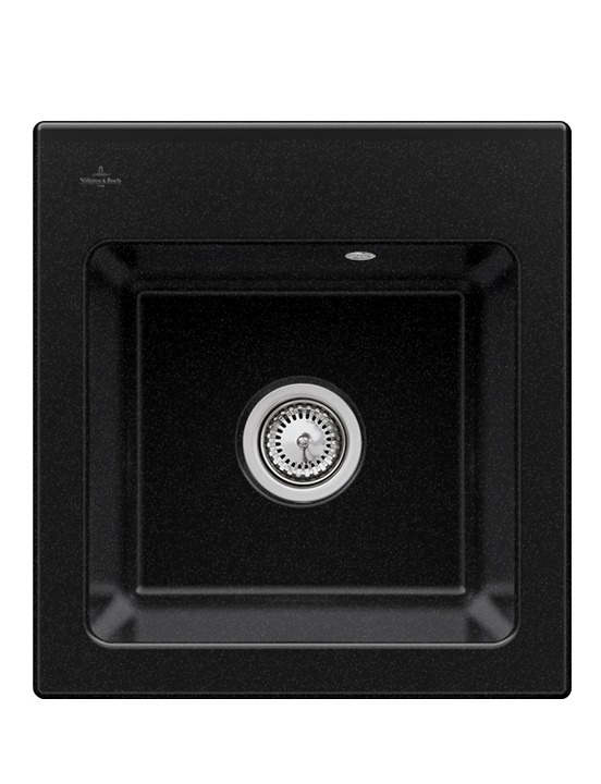 Мийка для кухні Villeroy & Boch Subway 45 XS Flat 44х47,5 см кераміка chromit 67811FJ0